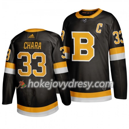 Pánské Hokejový Dres Boston Bruins Zdeno Chara 33 Adidas 2019-2020 Černá Authentic